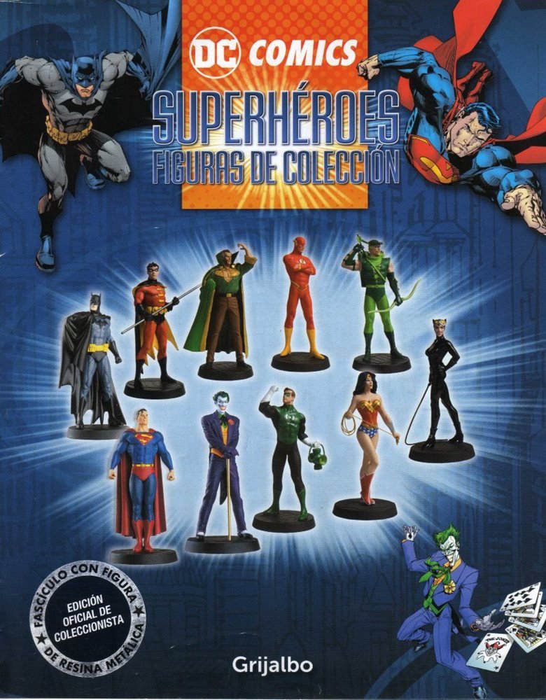 tugurio Casi embarazada DC Comics Superhéroes. Figuras de colección (Grijalbo Argentina)
