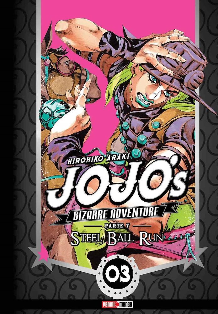JoJo's Bizarre Adventure Parte 7 Steel Ball Run 3 (Panini Comics
