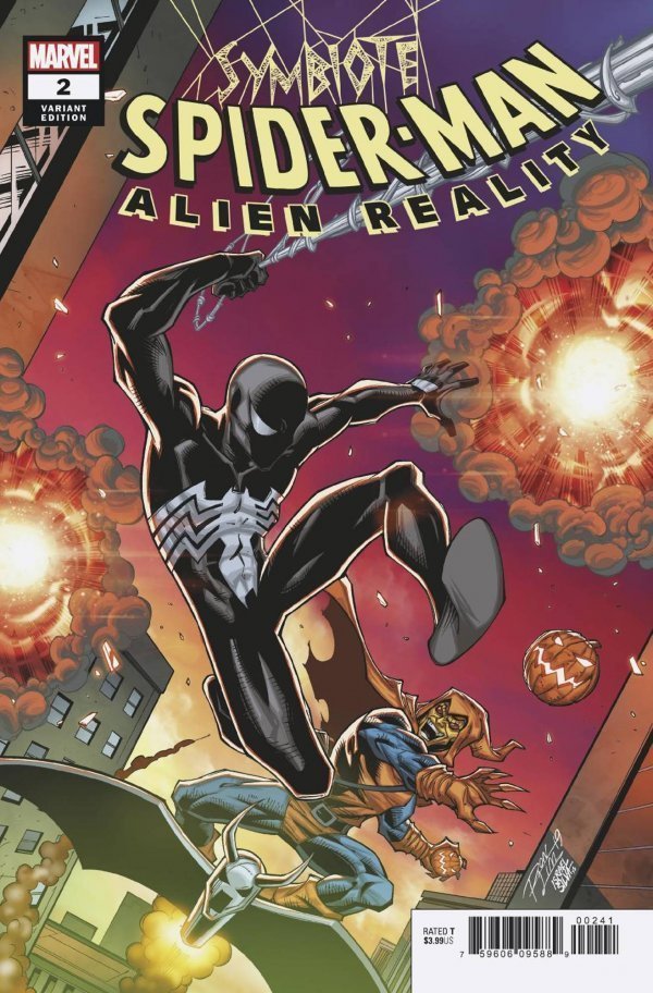 Symbiote Spider-Man: Alien Reality (Variant Cover) # (Marvel Comics)