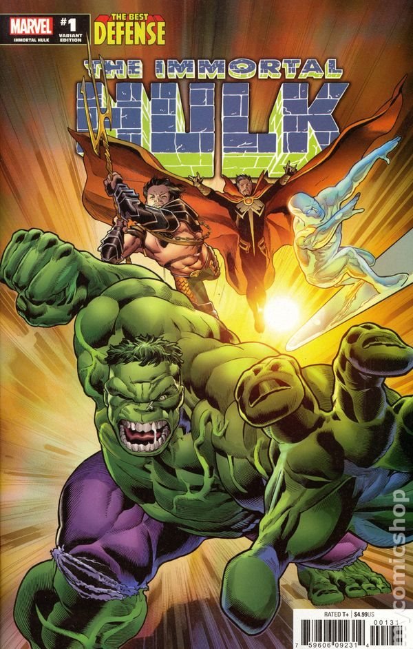 The Immortal Hulk: The Best Defense (Variant Cover) (Marvel Comics)