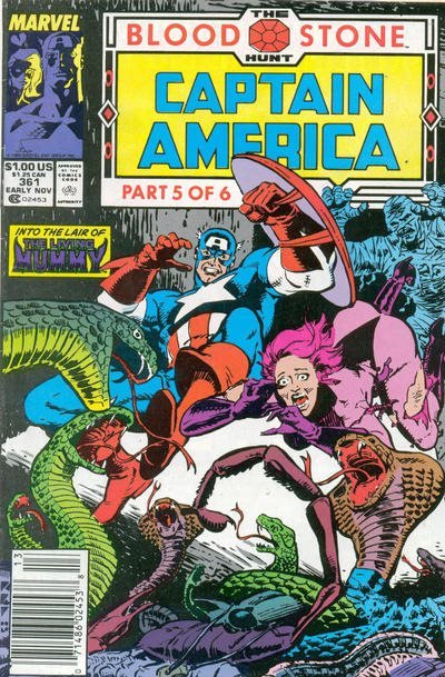 Captain America (1968-1996) #402 by Mark Gruenwald