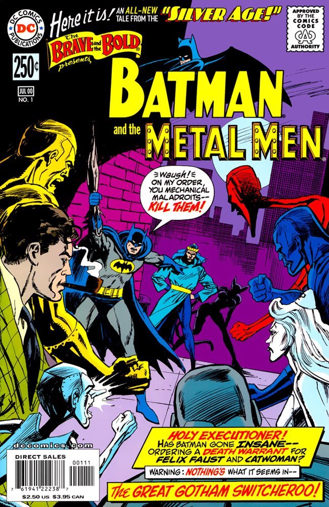 Silver Age The Brave And The Bold presents Batman And The Metal Men (DC  Comics)