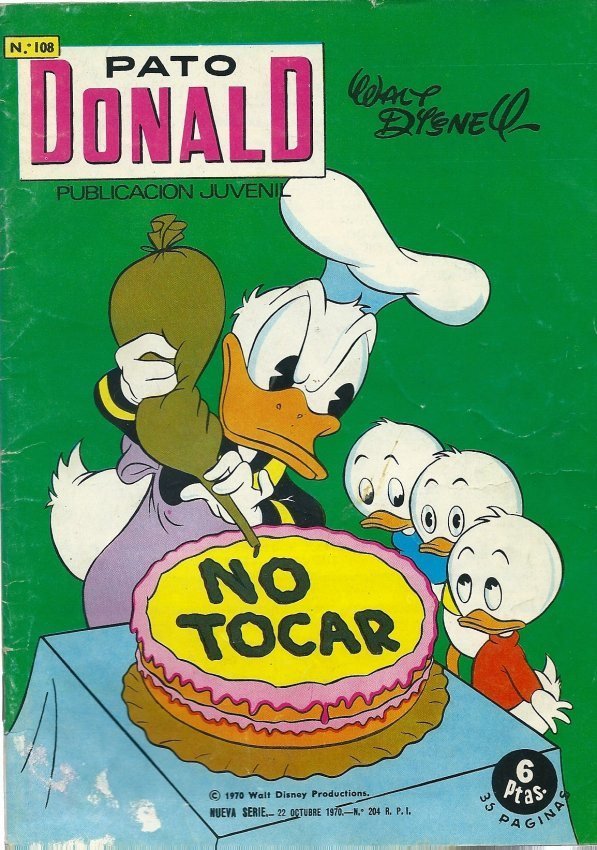 Pato Donald #108 (Ediciones Recreativas)