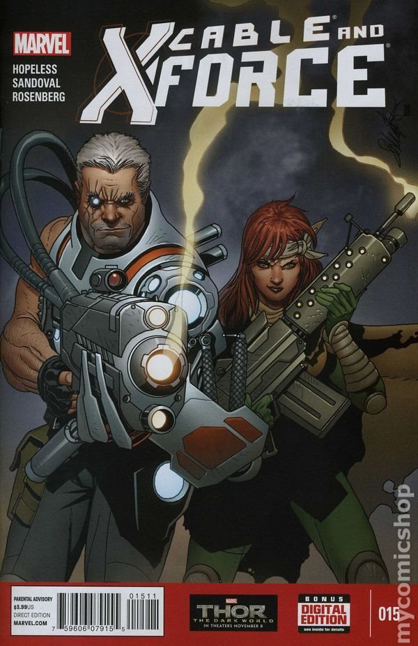 Cable And X Force 15 Marvel Comics
