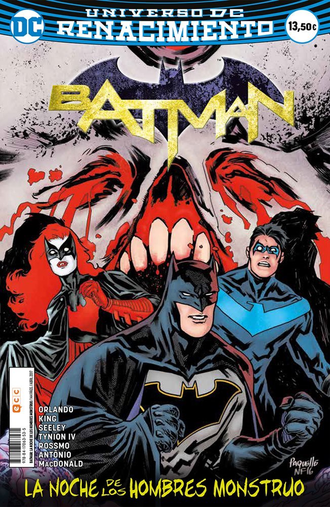 Batman: La noche de los Hombres Monstruo. Renacimiento (ECC Ediciones)