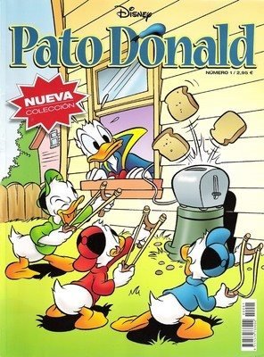 muñeco de pato donald