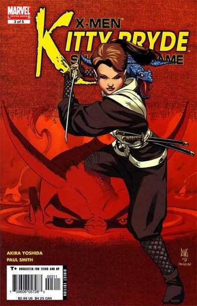 X Men Kitty Pryde Shadows Flame 3 Marvel Comics