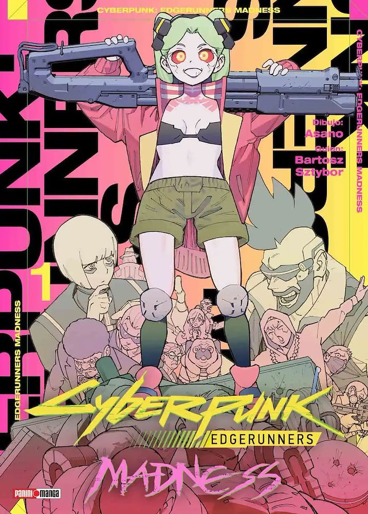 Cyberpunk: Edgerunners Madness (Panini Comics México)
