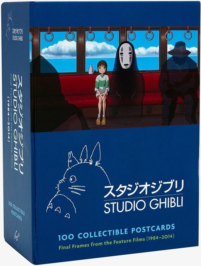 Гибли книга. Studio Ghibli 100. Studio Ghibli: 100 Collectible Postcards: Final frames from the feature films. Studio Ghibli 100 Collectible Postcards. Студия гибли книга.