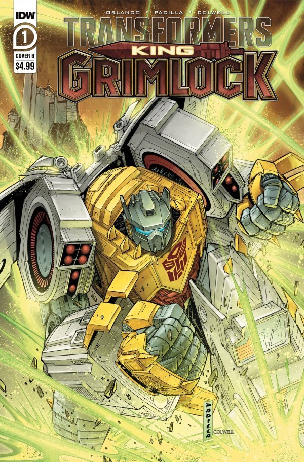 Transformers King Grimlock Idw Publishing