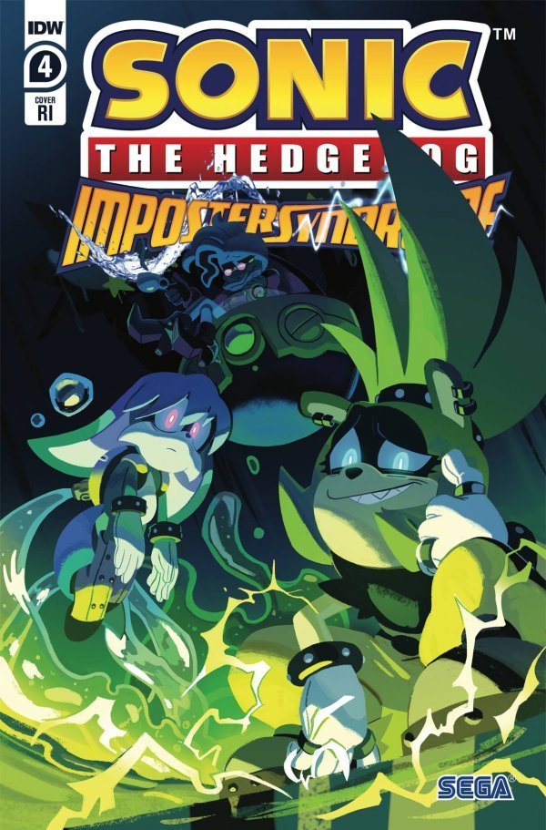 Sonic The Hedgehog Imposter Syndrome Variant Cover 41 Idw Publishing 