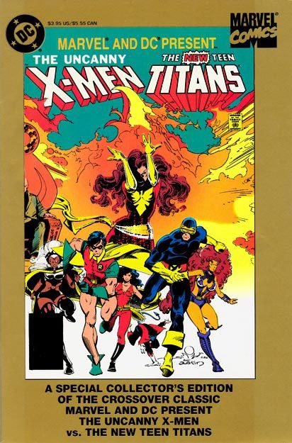 protesta barbería incrementar Uncanny X-Men & The New Teen Titans (Marvel Comics / DC Comics)