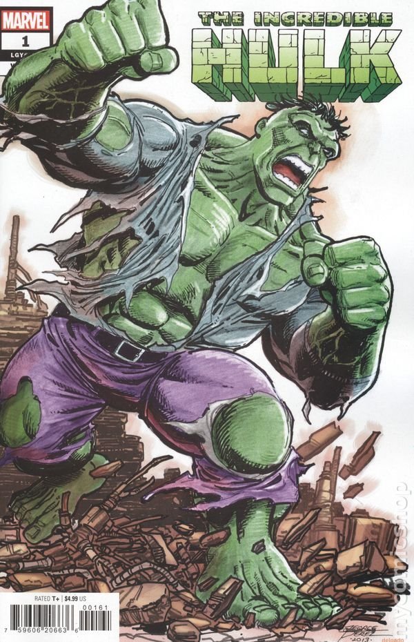 The Incredible Hulk (2023 Variant Cover) #1 (Marvel Comics)