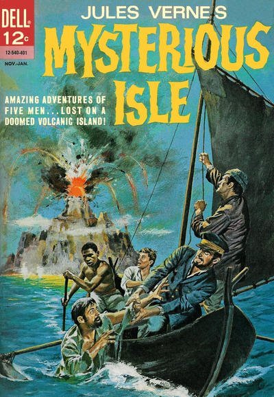 the mysterious island by jules verne