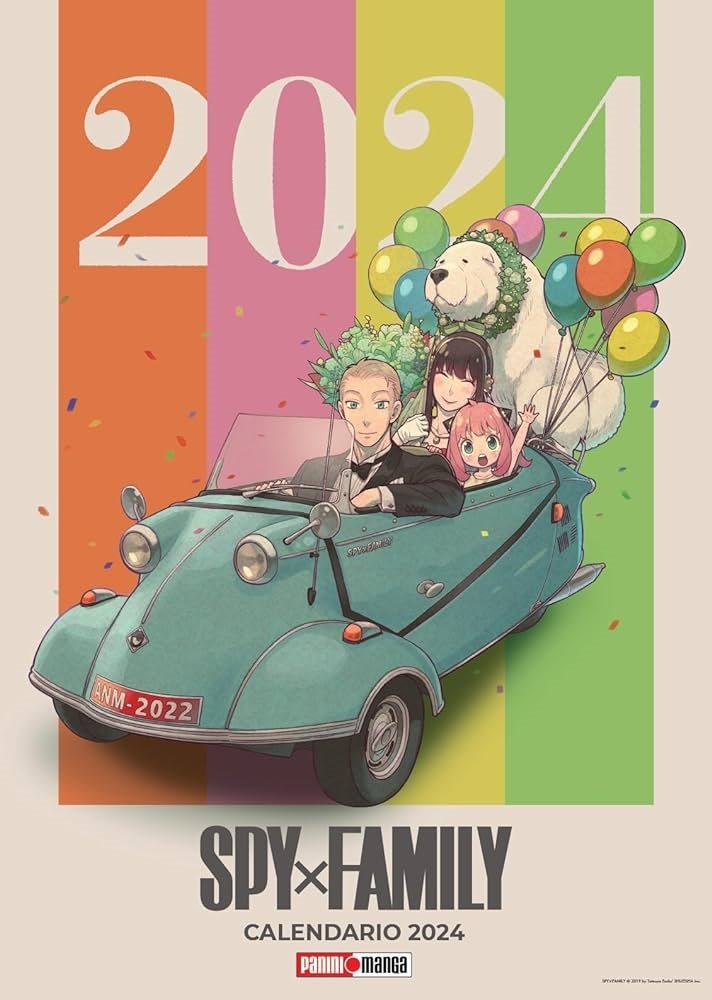 Spy x Family Calendario 2024 (Panini Comics México)