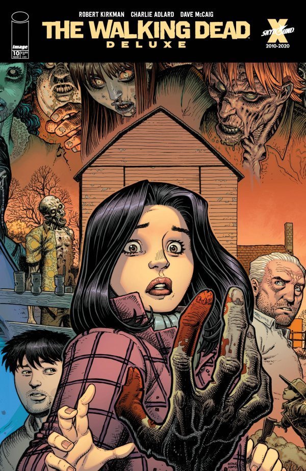 The Walking Dead Deluxe (Variant Cover) 10.1 (Image Skybound)