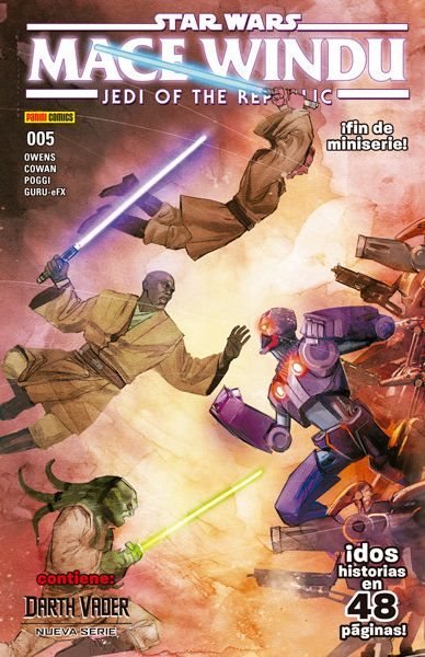 civilización Cuestiones diplomáticas codicioso Star Wars: Mace Windu - Jedi of the Republic #5 (Panini Comics México)