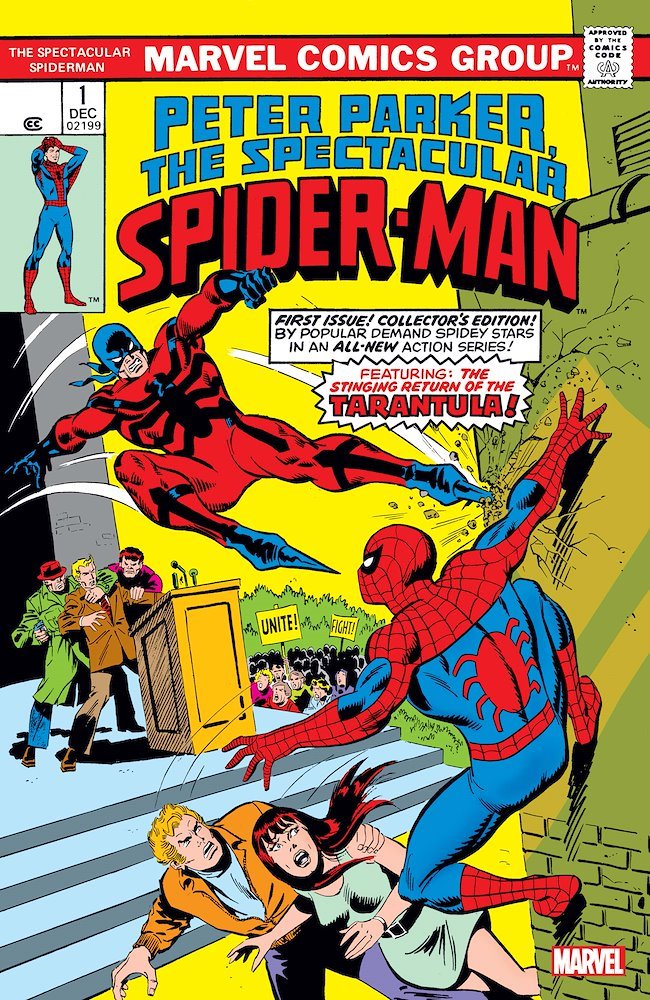 Peter Parker, The Spectacular Spider-Man Facsimile #1 (Marvel Comics)