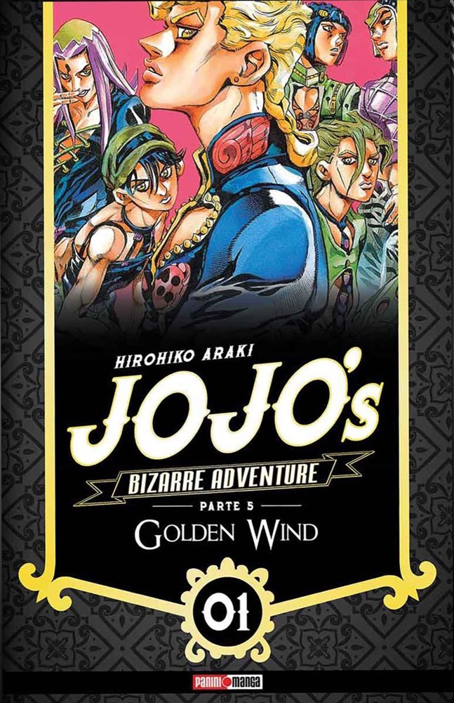 Jojos Bizarre Adventure Parte 5 Golden Wind Panini Comics México 5868