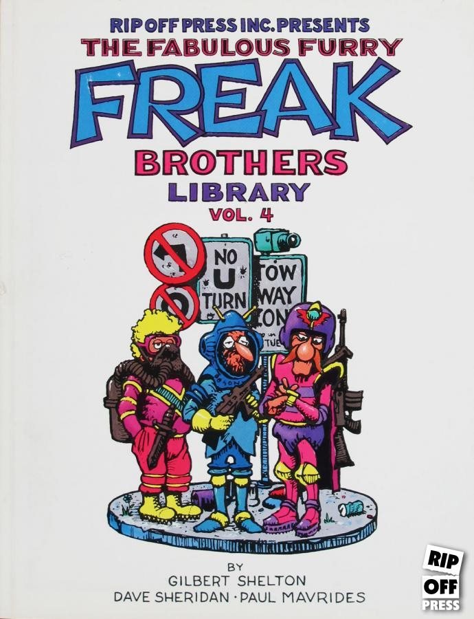 #4. The Fabulous Furry Freak Brothers Library. 