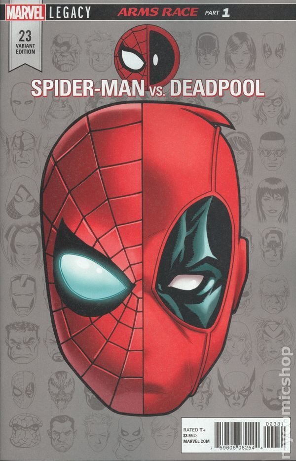 Spider-Man / Deadpool (Variant Cover) # (Marvel Comics)