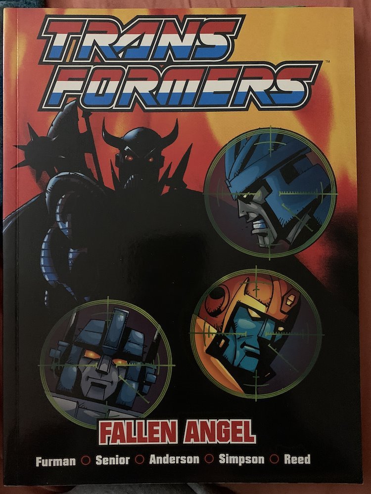 Transformers Fallen Angel (Marvel Comics UK)