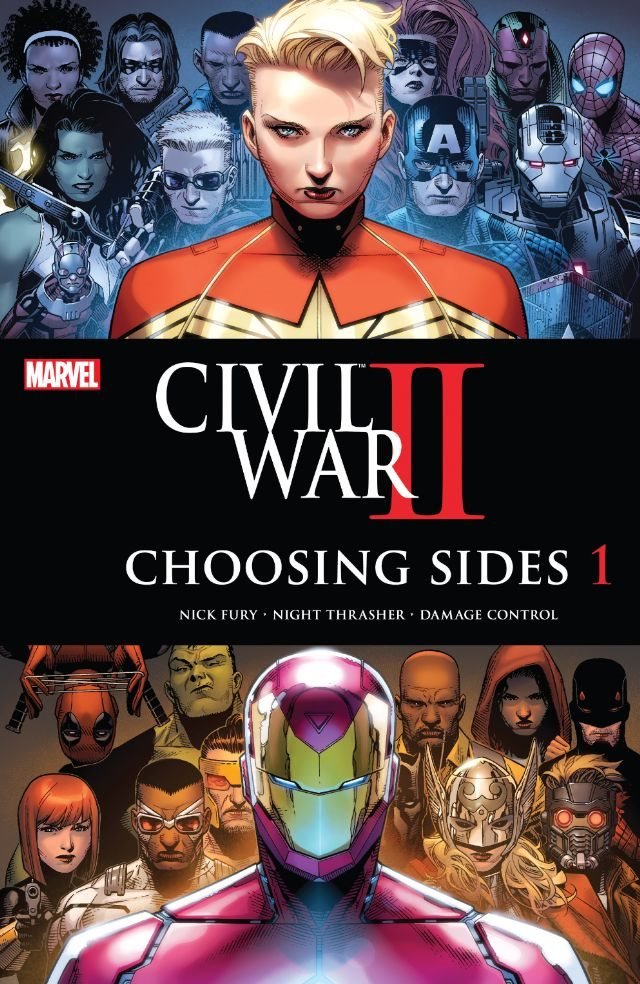 Descuidado chocolate Dando Civil War II: Choosing Sides (Marvel Comics)