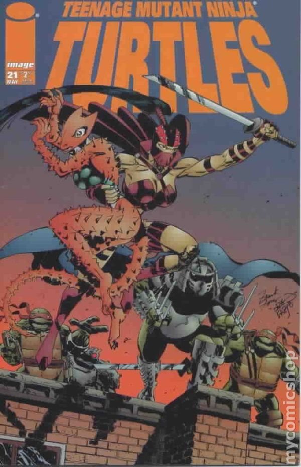 Teenage Mutant Ninja Turtles Vol 3 1996 1999 21 Image Comics 