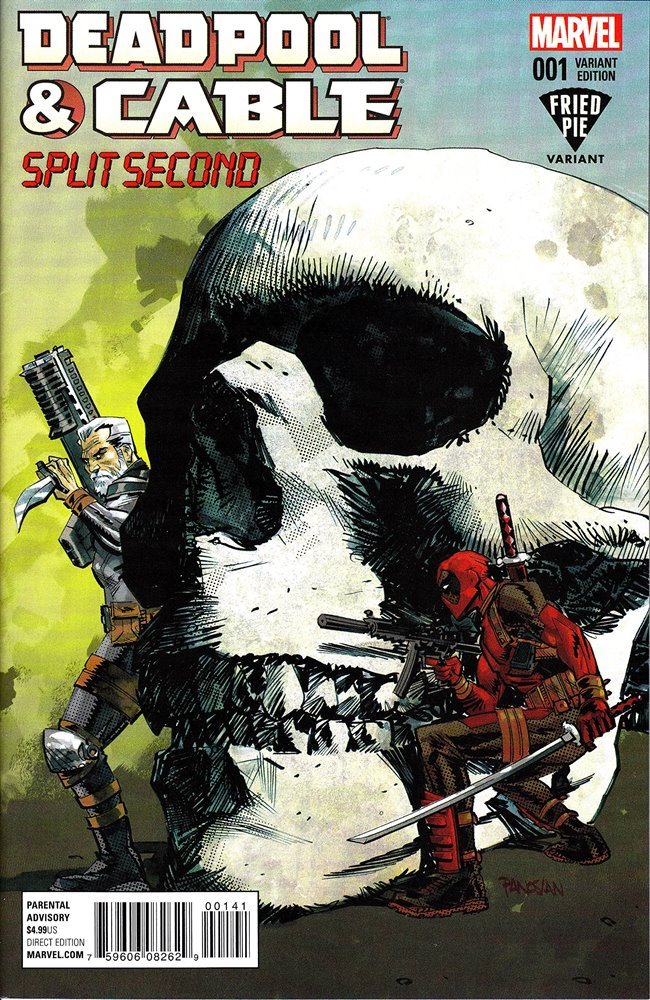 Deadpool Cable Split Second Variant Cover 1 1 Marvel Comics