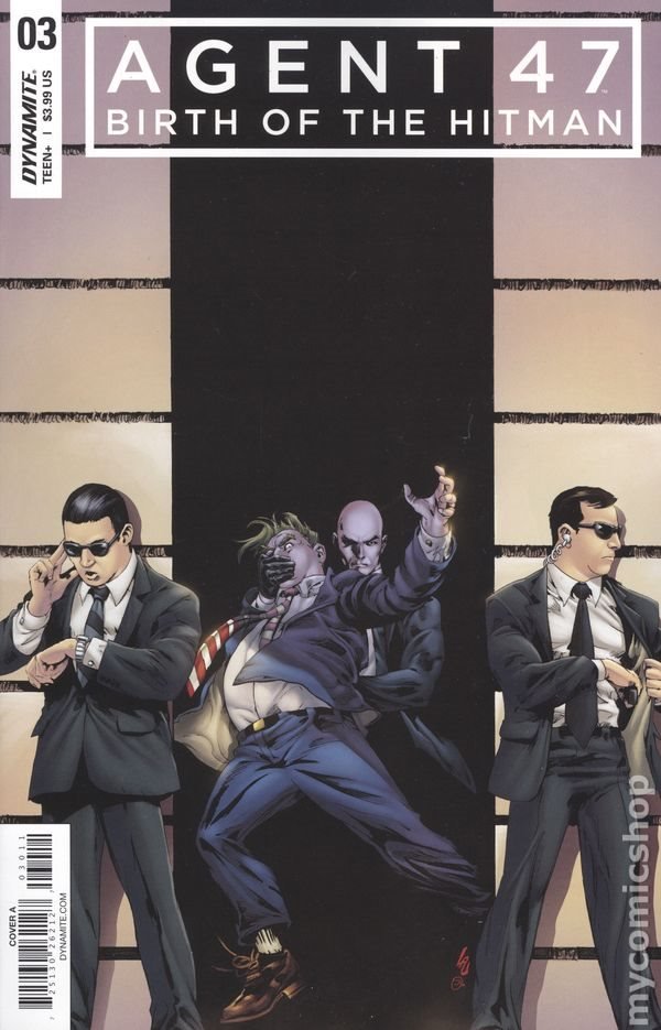 Agent 47 Birth Of The Hitman 3 Dynamite Entertainment