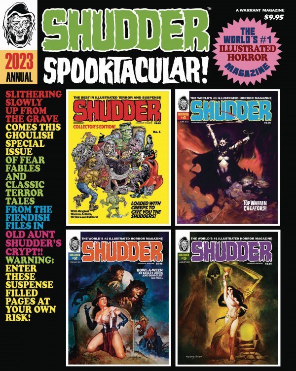 Shudder Spooktacular 2023 Annual (Warrant Publishing)