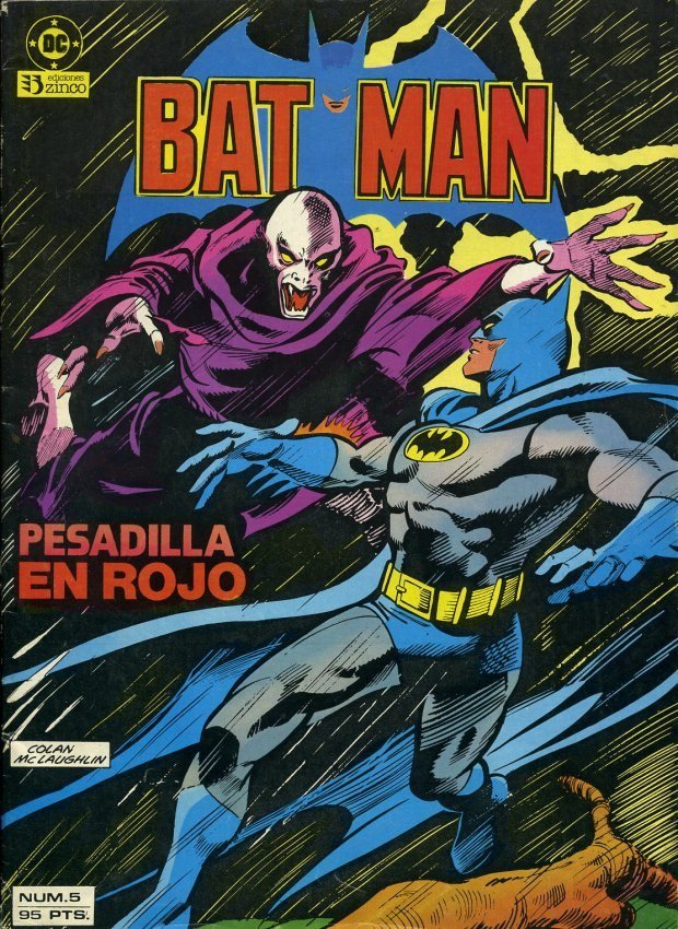 Una vez más Chaqueta Latón Batman Vol. 1 #5 (Ediciones Zinco)