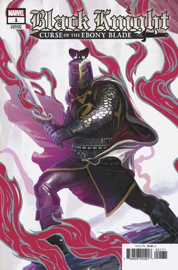 Black Knight Curse of The Ebony Blade (Variant Cover) (Marvel Comics)