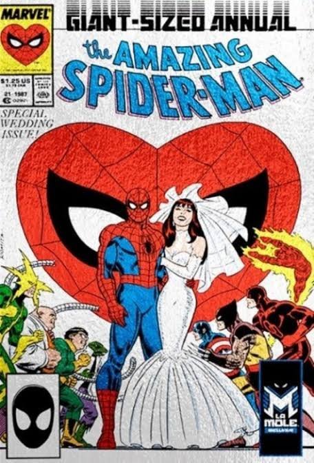 The Amazing Spider-Man Special Wedding Giant-Sized Annual 21 (Televisa ...