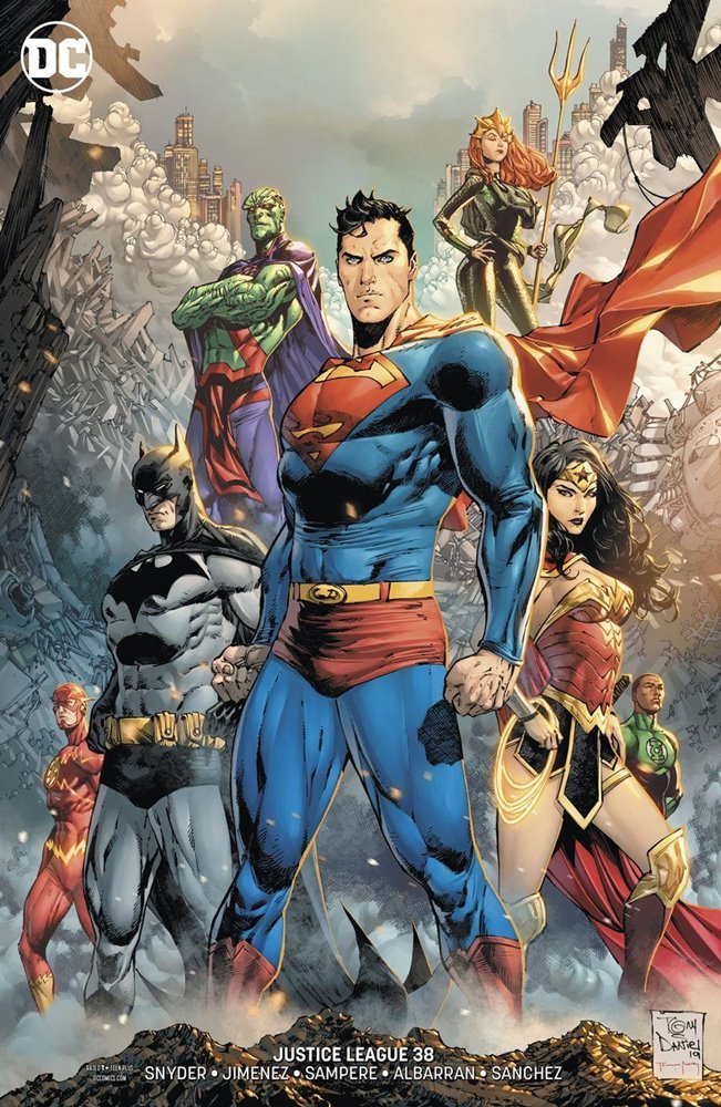 Justice League Vol 4 2018 Variant Cover 38 Dc Comics