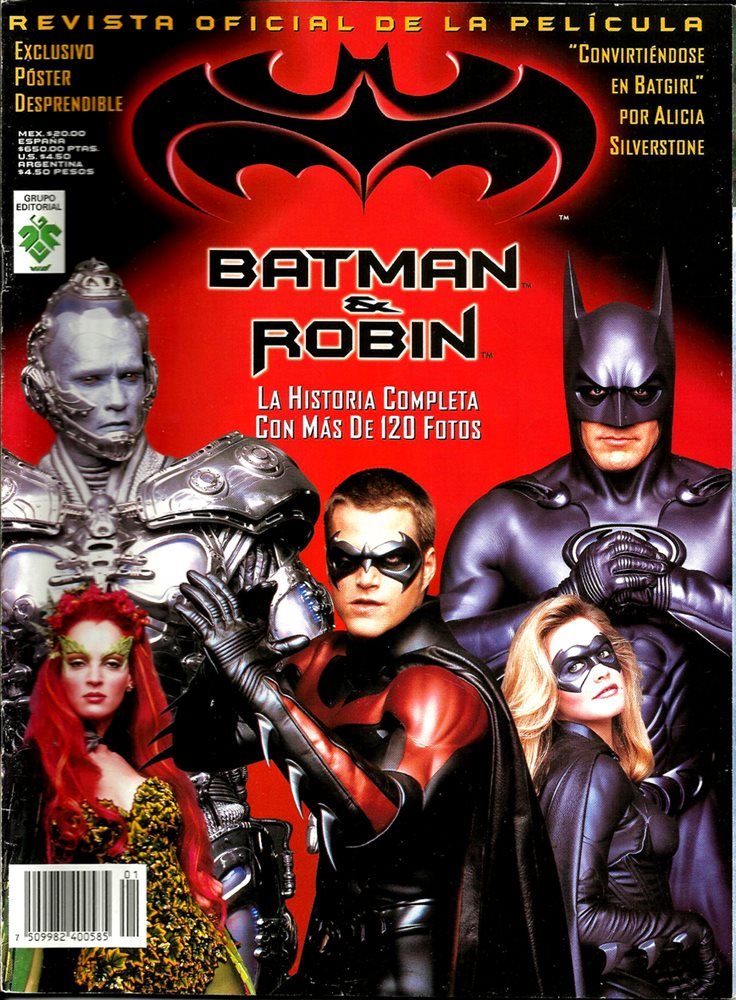 Batman & Robin. Revista oficial de la película (Grupo Editorial Vid)