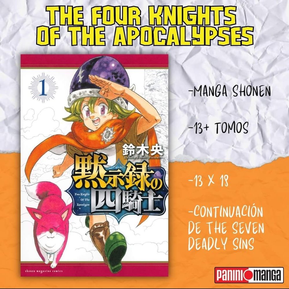 Four Knights of the Apocalypse #1 (Panini Comics México)