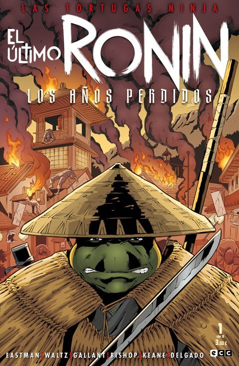 Las Tortugas Ninja: El último Ronin - Los años perdidos (ECC Ediciones)