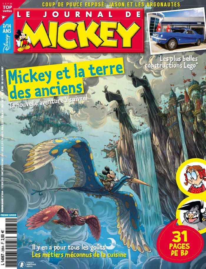 couverture de : Le journal de Mickey