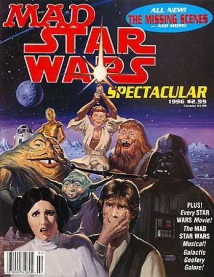 Cumplimiento a soborno virtual Mad Star Wars Spectacular (E.C. Publications)