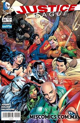 Justice League (2012-2017 Portada variante) #34
