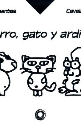 Perro, gato y ardilla