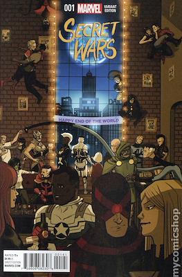 Secret Wars (2015 Variant Cover) #1.8