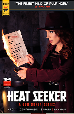Hard Case Crime Heat Seeker A Gun Honey Series (Variant Cover) #4.1