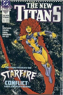 The New Teen Titans Vol. 2 / The New Titans Annual Vol. 1 (1985-1995) #6