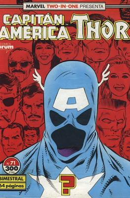 Capitán América Vol. 1 / Marvel Two-in-one: Capitán America & Thor Vol. 1 (1985-1992) #71