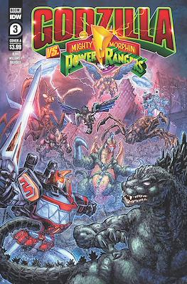 Godzilla vs The Mighty Morphin Power Rangers #3