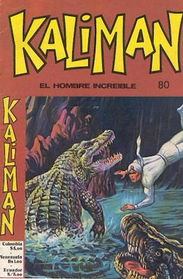 Kaliman el hombre increíble #80