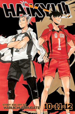 Haikyu!! (3-in-1 Edition) (Softcover 592 pp) #10-11-12