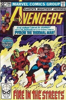 The Avengers Vol. 1 (1963-1996 Variant Cover) #206